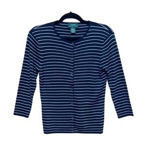 *SALE**** Lauren Ralph Lauren 100% silk cardigan size small
